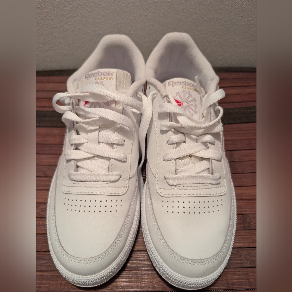 Reebok Women's Club C White Sneakers